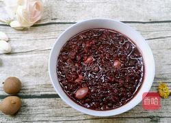 花生黑米粥的做法图解9