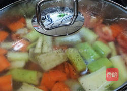 蔬菜养生汤的做法图解7