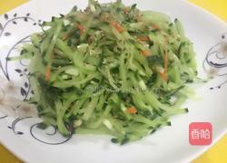 凉拌青萝卜丝的做法图解5