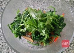 菠菜拌香干的做法图解5