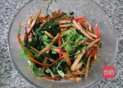 菠菜拌香干的做法图解8