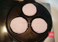 奶香紫薯馅红豆渣饼的做法图解13
