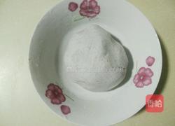 奶香紫薯馅红豆渣饼的做法图解7