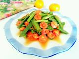 玉米香肠炒双豆的做法[图]