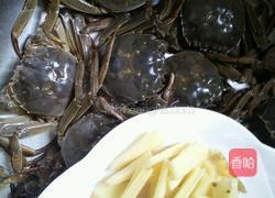 水煮螃蟹的做法图解1