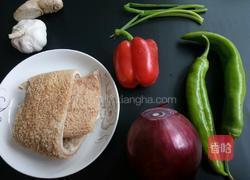 爆炒牛肚的做法图解1