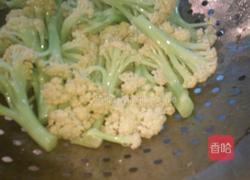 干锅有机菜花的做法图解3