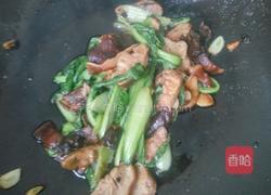 上海青炒香菇的做法图解11
