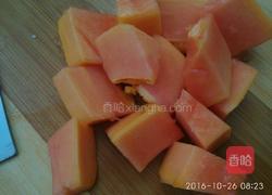 红莲木瓜美颜羹的做法图解6