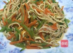 素炒四丝的做法图解9