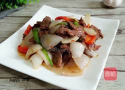 洋葱炒牛肉的做法图解9