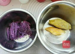 健康曲奇红薯饼的做法图解3