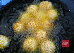 黄金球～南瓜芝麻球的做法图解13