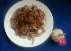 紫薯臊子面的做法图解12