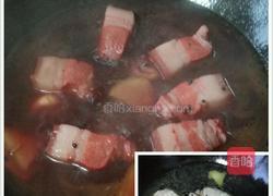 红曲米烧五花肉的做法图解2