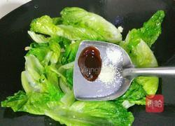 清炒生菜的做法图解7