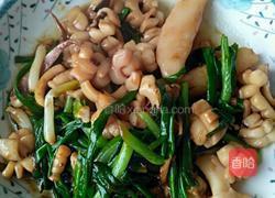 葱炒鲜鱿的做法图解5