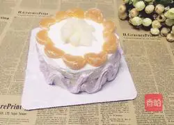 Fruit Cream Cake Recipe Illustration 15