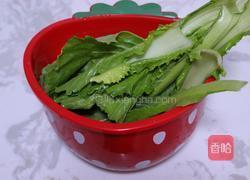 小白菜疙瘩汤的做法图解3