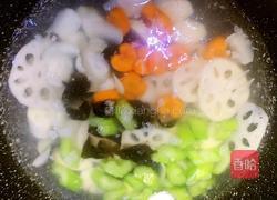 清炒田园一品蔬的做法图解3