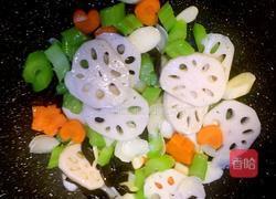 清炒田园一品蔬的做法图解7