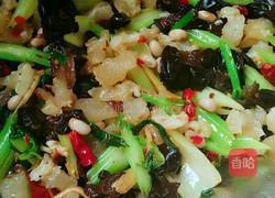 芹菜牛筋干锅的做法图解6