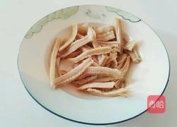 青椒炒牛肚的做法图解3