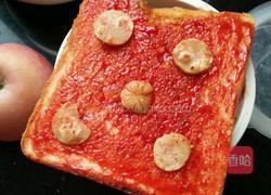 烤面包三明治的做法图解3