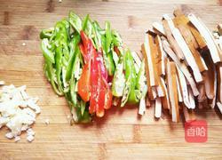 辣椒炒豆干的做法图解3