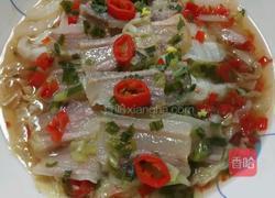 五花咸肉蒸白菜的做法图解7
