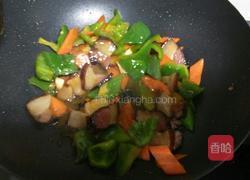 腊肉炒青椒的做法图解14