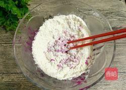 玫瑰花馒头（红心火龙果汁）的做法图解7