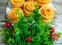 玫瑰花馒头（红心火龙果汁）的做法图解25