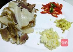 腊肉炒笋干的做法图解4