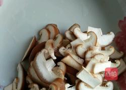 菜叶炒香菇的做法图解4