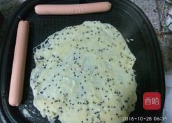 火腿肠鸡蛋卷的做法图解4