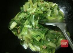 虾仁生菜的做法图解5