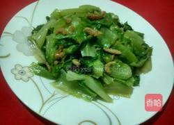 虾仁生菜的做法图解7