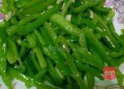 青椒炒牛肉的做法图解4