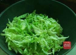 清炒包菜的做法图解4