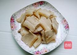 香干炒回锅肉的做法图解5