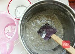 黑米烫面戚风的做法图解6