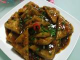 糖醋油煎豆腐干的做法[图]