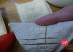 糖醋油煎豆腐干的做法图解3