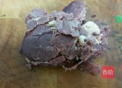 香菜拌牛肉的做法图解3