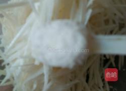 清炒白萝卜丝的做法图解3