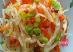 清炒白萝卜丝的做法图解11