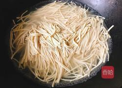 清炒千张胡萝卜丝的做法图解3