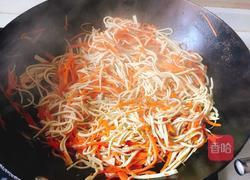 清炒千张胡萝卜丝的做法图解8