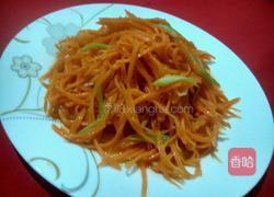 葱油胡萝卜丝的做法图解8